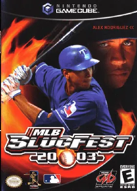 MLB SlugFest 2003 box cover front